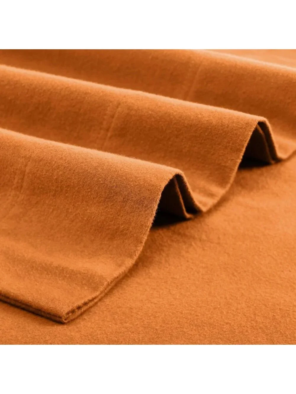 Cozy Flannel Cotton Sheet Set, Warm Bedding, Deep Pocket Fitted, 2 Pillowcases
